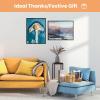 imageupsimples 12x18 Picture Frame White 3 Pack ScratchProof Poster Frames 12 x 18 for Photo Gallery  SlideIn Strips Horizontal or Vertical Wall MountingBlack