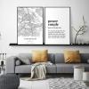 imageupsimples 12x18 Picture Frame White 3 Pack ScratchProof Poster Frames 12 x 18 for Photo Gallery  SlideIn Strips Horizontal or Vertical Wall MountingBlack
