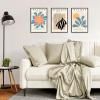 imageupsimples 12x18 Picture Frame White 3 Pack ScratchProof Poster Frames 12 x 18 for Photo Gallery  SlideIn Strips Horizontal or Vertical Wall MountingBlack