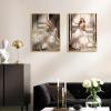imageupsimples 12x18 Picture Frame White 3 Pack ScratchProof Poster Frames 12 x 18 for Photo Gallery  SlideIn Strips Horizontal or Vertical Wall MountingGold