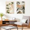imageupsimples 12x18 Picture Frame White 3 Pack ScratchProof Poster Frames 12 x 18 for Photo Gallery  SlideIn Strips Horizontal or Vertical Wall MountingNatural
