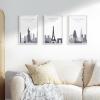 imageupsimples 12x18 Picture Frame White 3 Pack ScratchProof Poster Frames 12 x 18 for Photo Gallery  SlideIn Strips Horizontal or Vertical Wall MountingWhite