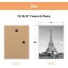 imageupsimples 12x18 Picture Frame White 3 Pack ScratchProof Poster Frames 12 x 18 for Photo Gallery  SlideIn Strips Horizontal or Vertical Wall MountingWhite