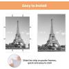 imageupsimples 12x18 Picture Frame White 3 Pack ScratchProof Poster Frames 12 x 18 for Photo Gallery  SlideIn Strips Horizontal or Vertical Wall MountingWhite
