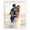 imageupsimples 11x17 Picture Frame Wall Gallery Photo Frames with Engineered Wood Brown 1 PackWhite