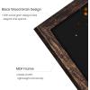 imageupsimples 11x17 Picture Frame Wall Gallery Photo Frames with Engineered Wood Brown 1 PackBrown