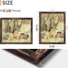 imageupsimples 11x17 Picture Frame Wall Gallery Photo Frames with Engineered Wood Brown 1 PackBrown