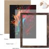 imageupsimples 11x17 Picture Frame Wall Gallery Photo Frames with Engineered Wood Brown 1 PackBrown