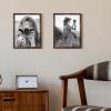 imageupsimples 11x17 Picture Frame Wall Gallery Photo Frames with Engineered Wood Brown 1 PackBrown