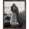 imageupsimples 11x17 Picture Frame Wall Gallery Photo Frames with Engineered Wood Brown 1 PackBrown