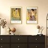 imageupsimples 11x17 Picture Frame Wall Gallery Photo Frames with Engineered Wood Brown 1 PackGold