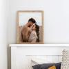 imageupsimples 11x17 Picture Frame Wall Gallery Photo Frames with Engineered Wood Brown 1 PackRustic Brown