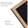 imageupsimples 11x17 Picture Frame Wall Gallery Photo Frames with Engineered Wood Brown 1 PackRustic Brown