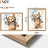 imageupsimples 11x17 Picture Frame Wall Gallery Photo Frames with Engineered Wood Brown 1 PackRustic Brown