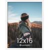imageupsimples 11x17 Picture Frame Wall Gallery Photo Frames with Engineered Wood Brown 1 PackWhite