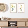 imageupsimples 8x10 Picture Frame Natural Solid Wooden Picture Frames Display 5x7 with Mat or 8 x 10 Without Mat Wall or Tabletop 1 Pack NaturalNatural