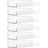 imageupsimples 2 Pack 355x55 Inches Acrylic Shelves for Wall Storage Floating Bookshelves for Kids Display Shelf Organizer for Bathroom Bedroom Living Room Kitchen Clear6