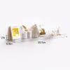 imageupsimples 2 Pack 355x55 Inches Acrylic Shelves for Wall Storage Floating Bookshelves for Kids Display Shelf Organizer for Bathroom Bedroom Living Room Kitchen Clear2