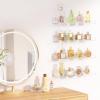 imageupsimples 2 Pack 355x55 Inches Acrylic Shelves for Wall Storage Floating Bookshelves for Kids Display Shelf Organizer for Bathroom Bedroom Living Room Kitchen Clear6