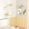 imageupsimples 2 Pack 355x55 Inches Acrylic Shelves for Wall Storage Floating Bookshelves for Kids Display Shelf Organizer for Bathroom Bedroom Living Room Kitchen Clear6