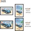 imageupsimples 8x8 Picture Frame Set of 10 Display Pictures 5x5 with Mat or 8x10 Without Multi Photo Frames Collage for Wall or Tabletop Display BlackBlack