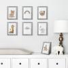 imageupsimples 8x8 Picture Frame Set of 10 Display Pictures 5x5 with Mat or 8x10 Without Multi Photo Frames Collage for Wall or Tabletop Display BlackGray