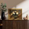 imageupsimples 4x6 Picture Frame Gold Frames Display 35x5 with Mat or 4 x 6 Without for Wall or Tabletop Decor 1pack11x14