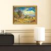 imageupsimples 4x6 Picture Frame Gold Frames Display 35x5 with Mat or 4 x 6 Without for Wall or Tabletop Decor 1pack12x16