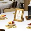 imageupsimples 4x6 Picture Frame Gold Frames Display 35x5 with Mat or 4 x 6 Without for Wall or Tabletop Decor 1pack5x7