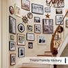 imageENJOYBASICS 18x24 Picture Frame Display Poster 16x20 with Mat or 18 x 24 Without Wall Gallery Photo Frames Natural 2 PackBrown