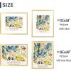 imageENJOYBASICS 18x24 Picture Frame Display Poster 16x20 with Mat or 18 x 24 Without Wall Gallery Photo Frames Natural 2 PackGold