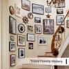 imageENJOYBASICS 18x24 Picture Frame Display Poster 16x20 with Mat or 18 x 24 Without Wall Gallery Photo Frames Natural 2 PackGold