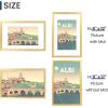 imageENJOYBASICS 18x24 Picture Frame Display Poster 16x20 with Mat or 18 x 24 Without Wall Gallery Photo Frames Natural 2 PackGold
