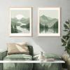 imageENJOYBASICS 18x24 Picture Frame Display Poster 16x20 with Mat or 18 x 24 Without Wall Gallery Photo Frames Natural 2 PackNatural