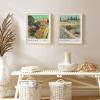 imageENJOYBASICS 18x24 Picture Frame Display Poster 16x20 with Mat or 18 x 24 Without Wall Gallery Photo Frames Natural 2 PackNatural