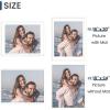 imageENJOYBASICS 18x24 Picture Frame Display Poster 16x20 with Mat or 18 x 24 Without Wall Gallery Photo Frames Natural 2 PackWhite