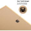 imageupsimples 24x36 Poster Frame Gold 3 Pack ScratchProof Picture Frames 24 x 36 for Photo Gallery  Slidein Strips Horizontal or Vertical Wall MountingNatural