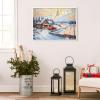 imageupsimples 24x36 Poster Frame Gold 3 Pack ScratchProof Picture Frames 24 x 36 for Photo Gallery  Slidein Strips Horizontal or Vertical Wall MountingWhite