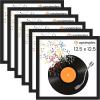 imageupsimples 125x125 Record Frame Vinyl Frames for 12inch Album Cover Wall Display for Home Decor Black 4 Pack6