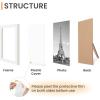 imageupsimples 10 Pack Picture Frames Collage Wall Decor for Mounting or Tabletop Display Photo Gallery Frame Set for Family Multi Sizes Including 8x10 5x7 4x6 Rustic WhiteWhite