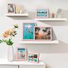 imageupsimples 10 Pack Picture Frames Collage Wall Decor for Mounting or Tabletop Display Photo Gallery Frame Set for Family Multi Sizes Including 8x10 5x7 4x6 Rustic WhitePink