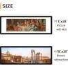 imageupsimples 5x7 Picture Frame Display Pictures 4x6 with Mat or 5 x 7 Without Wall Hanging Photo Frames Blue 1 PackBlack