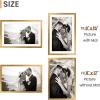 imageupsimples 5x7 Picture Frame Display Pictures 4x6 with Mat or 5 x 7 Without Wall Hanging Photo Frames Blue 1 PackBronze