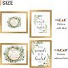 imageupsimples 5x7 Picture Frame Display Pictures 4x6 with Mat or 5 x 7 Without Wall Hanging Photo Frames Blue 1 PackBronze