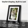 imageupsimples 5x7 Picture Frame Thin Black 6 Pack