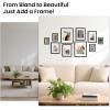 imageupsimples 5x7 Picture Frame Thin Black 6 Pack