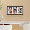 imageupsimples 11x14 Collage Picture Frame Display Pictures 5 4x6 with Mat or 11x14 Without Mat Wall Hanging 5 4x6 Picture Frame Collage Wall Decor Black 1 PackBlack