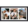 imageupsimples 11x14 Collage Picture Frame Display Pictures 5 4x6 with Mat or 11x14 Without Mat Wall Hanging 5 4x6 Picture Frame Collage Wall Decor Black 1 PackBlack