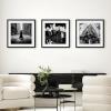 imageupsimples 85 By 11 Picture Frame Display Pictures 6x8 with Mat or 85 x 11 Without Wall Hanging Photo Frames Red 1 PackBlack
