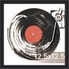 imageupsimples 85 By 11 Picture Frame Display Pictures 6x8 with Mat or 85 x 11 Without Wall Hanging Photo Frames Red 1 PackBlack